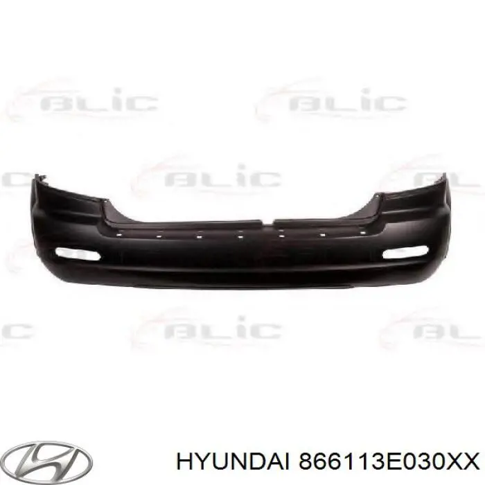 866113E030XX Hyundai/Kia Pára-choque traseiro