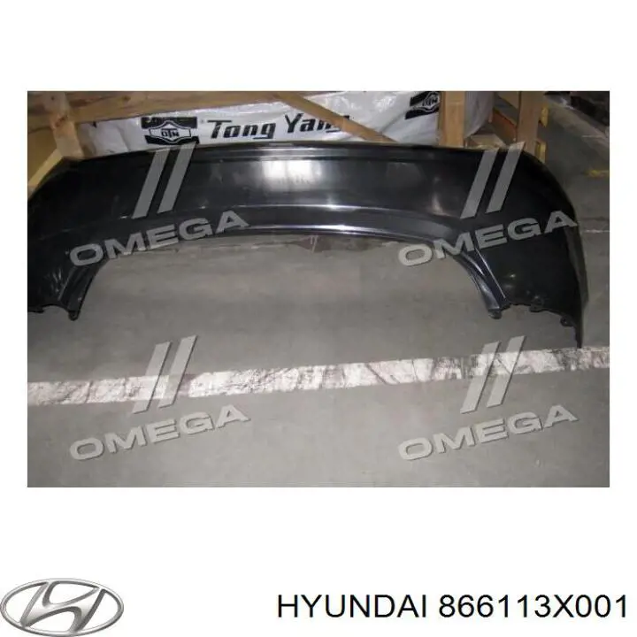 Compre 866113X001 Hyundai/Kia Pára-choque traseiro