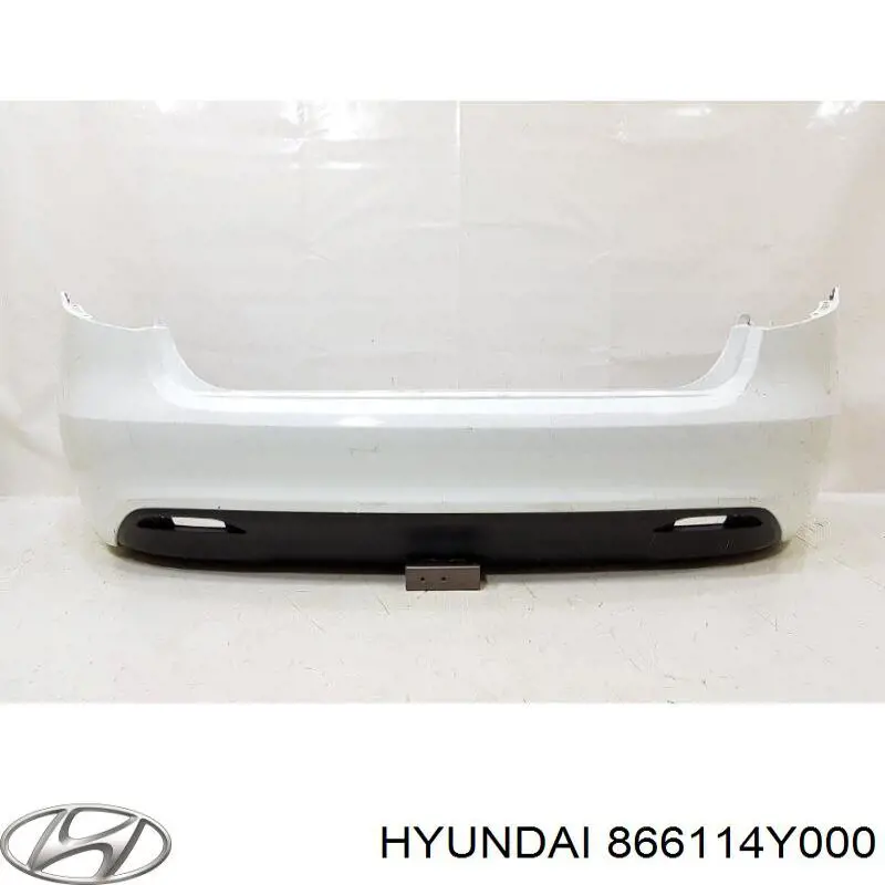 Pára-choque traseiro 866114Y000 Hyundai/Kia