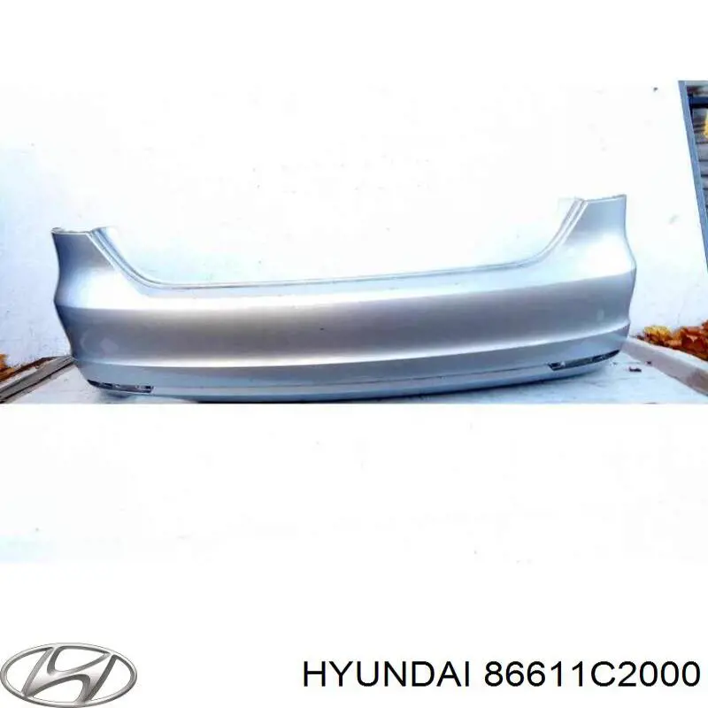 Pára-choque traseiro Hyundai Sonata VII LF