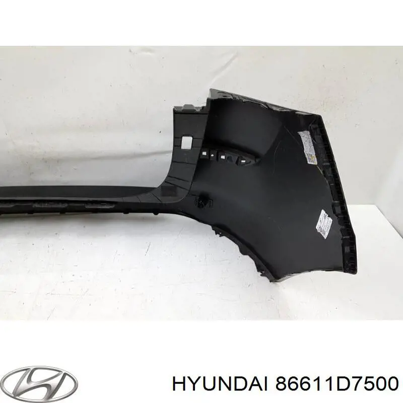 86611D7500 Hyundai/Kia Pára-choque traseiro