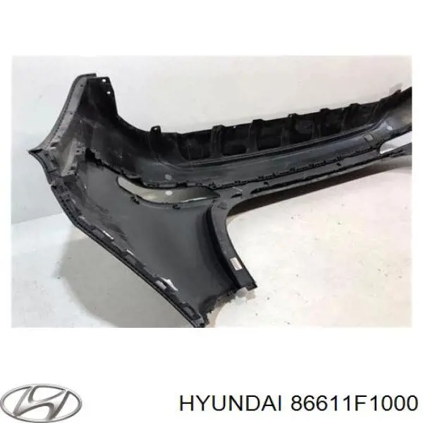 86611F1000 Hyundai/Kia Pára-choque traseiro, parte superior
