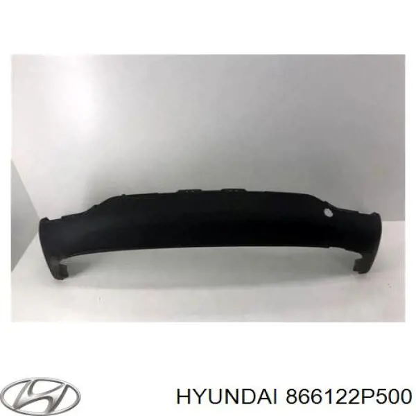 866122P500 Hyundai/Kia Pára-choque traseiro, parte inferior