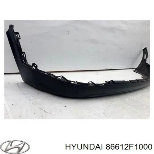 86612F1000 Hyundai/Kia Pára-choque traseiro, parte inferior
