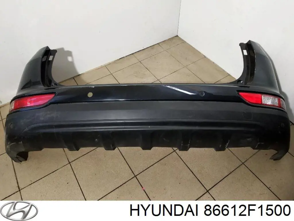 86612F1500 Hyundai/Kia Pára-choque traseiro, parte inferior