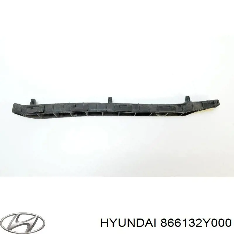 866132Y000 Hyundai/Kia Consola esquerda do pára-choque traseiro