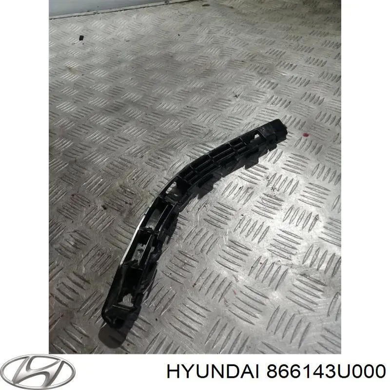 866143U000 Hyundai/Kia Consola direita do pára-choque traseiro