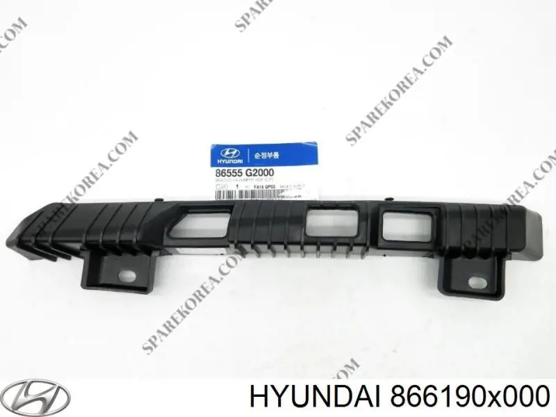 Consola direita do pára-choque traseiro Hyundai/Kia 866190X000 preço, a partir de 9,65 USD