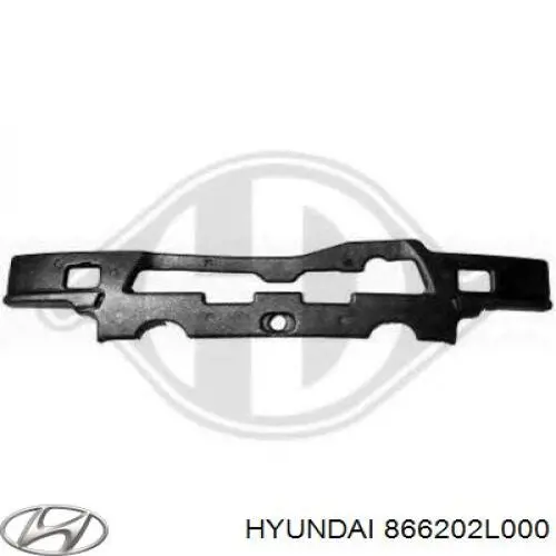 866202L000 Hyundai/Kia Absorvedor (enchido) do pára-choque traseiro