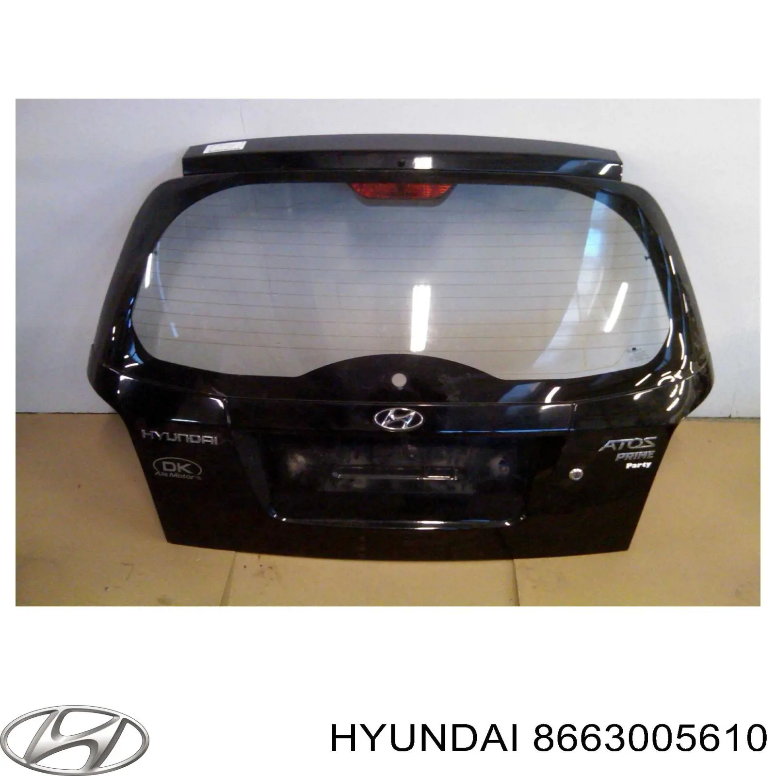 Reforçador do pára-choque traseiro Hyundai Atos  MX