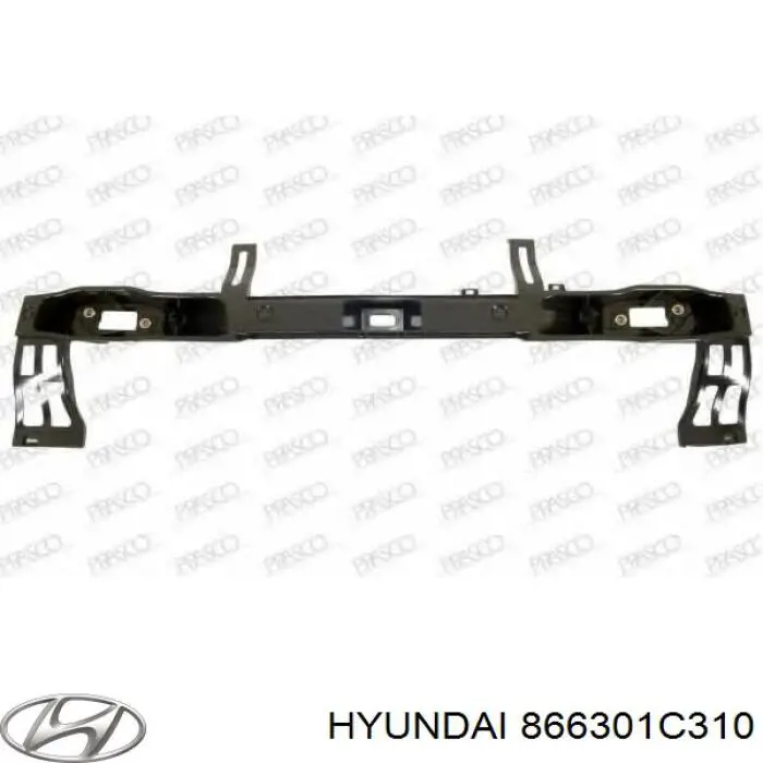 866301C310 Hyundai/Kia Reforçador do pára-choque traseiro