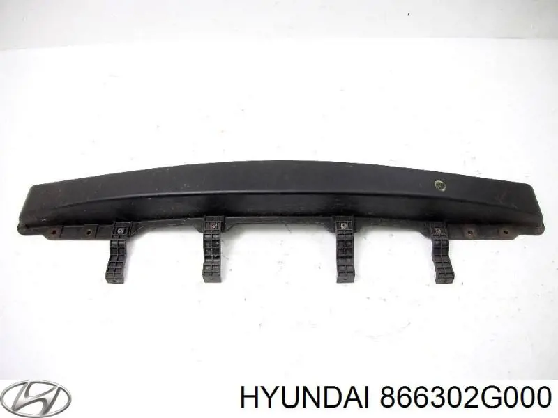 866302G000 Hyundai/Kia Reforçador do pára-choque traseiro