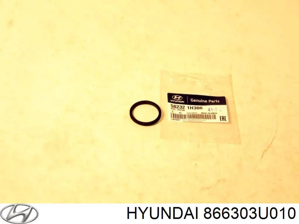 866303W000 Hyundai/Kia Reforçador do pára-choque traseiro