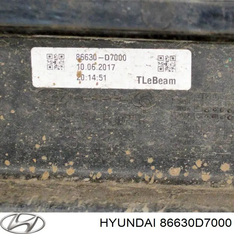 Compre 86630D7000 Hyundai/Kia Reforçador do pára-choque traseiro
