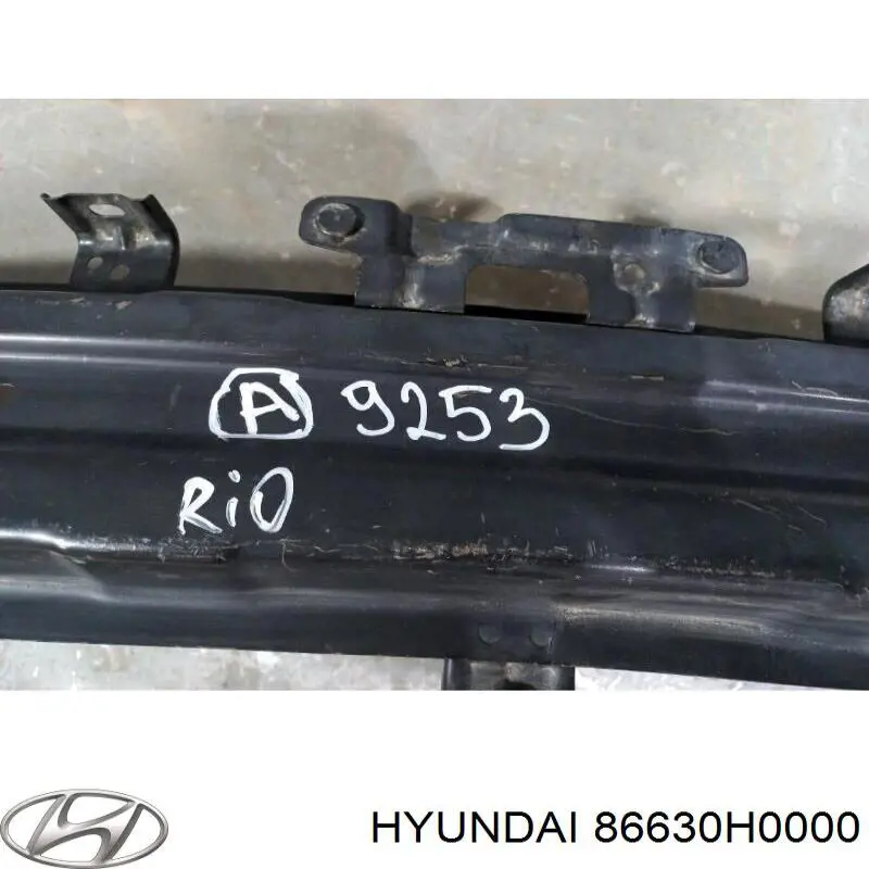 Reforçador do pára-choque traseiro KIA Rio IV FB, SC