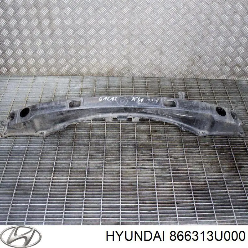 866313U000 Hyundai/Kia Reforçador do pára-choque traseiro