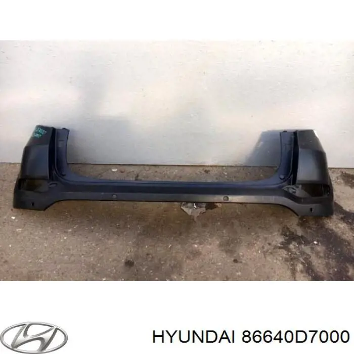 86640D7000 Hyundai/Kia Pára-choque traseiro