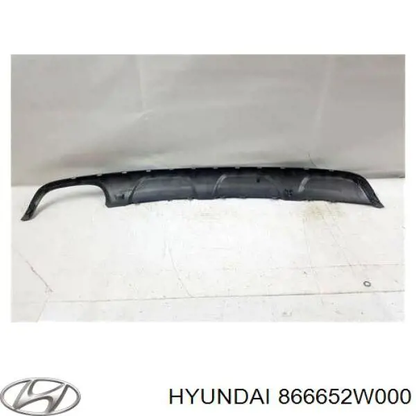 Compre 866652W000 Hyundai/Kia Placa sobreposta do pára-choque traseiro