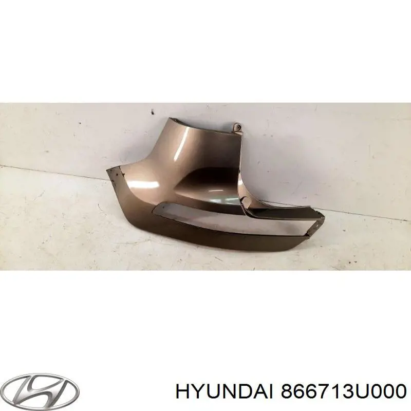 Placa sobreposta do pára-choque traseiro esquerdo Hyundai/Kia 866713U000 preço, a partir de 203,65 USD