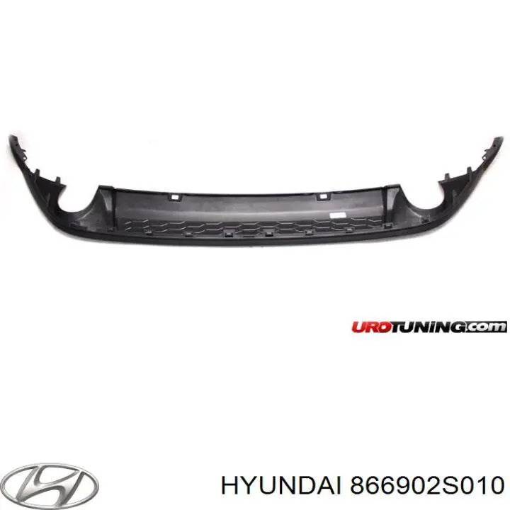 866902S010 Hyundai/Kia Pára-choque traseiro, parte inferior