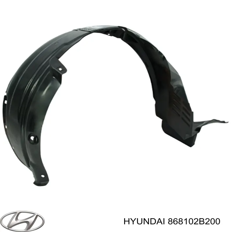 Guarda-barras esquerdo do pára-lama dianteiro Hyundai/Kia 868102B200 preço, a partir de 23,37 USD