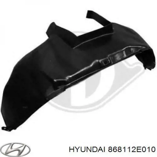 Guarda-barras esquerdo do pára-lama dianteiro Hyundai/Kia 868112E010 preço, a partir de 34,76 USD