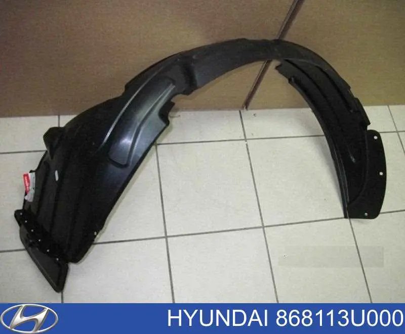 Guarda-barras esquerdo dianteiro do pára-lama dianteiro Hyundai/Kia 868113U000 preço, a partir de 31,71 USD