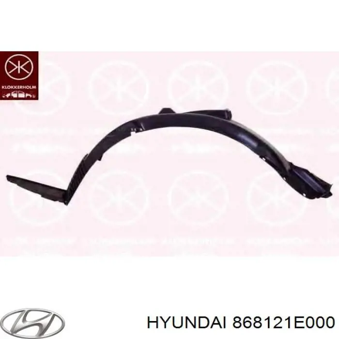 Guarda-barras direito do pára-lama dianteiro Hyundai/Kia 868121E000 preço, a partir de 31,20 USD