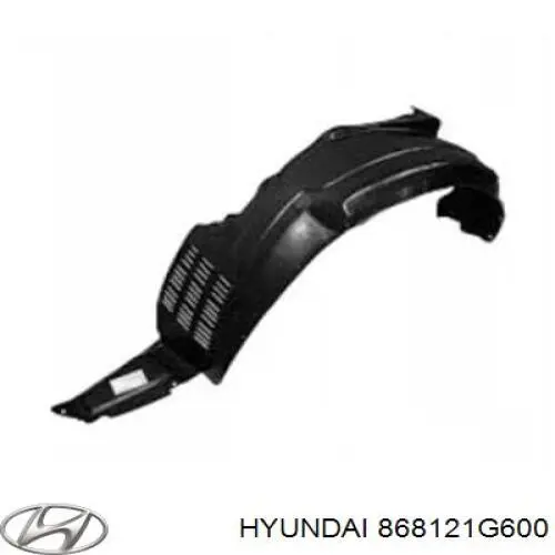 Guarda-barras direito do pára-lama dianteiro Hyundai/Kia 868121G600 preço, a partir de 14,29 USD