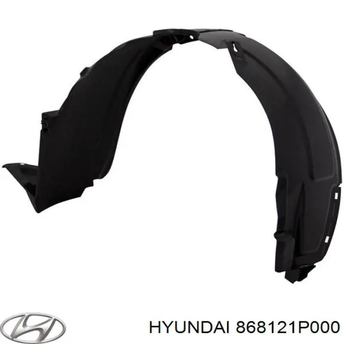 Guarda-barras direito do pára-lama dianteiro Hyundai/Kia 868121P000 preço, a partir de 85,25 USD
