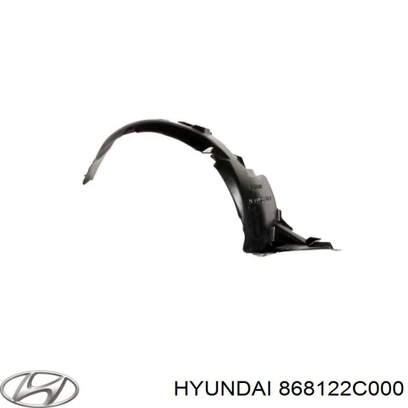 Guarda-barras direito do pára-lama dianteiro Hyundai/Kia 868122C000 preço, a partir de 28,63 USD