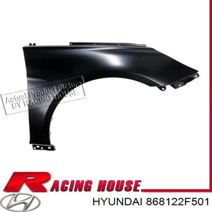Guarda-barras direito do pára-lama dianteiro Hyundai/Kia 868122F501 preço, a partir de 16,29 USD