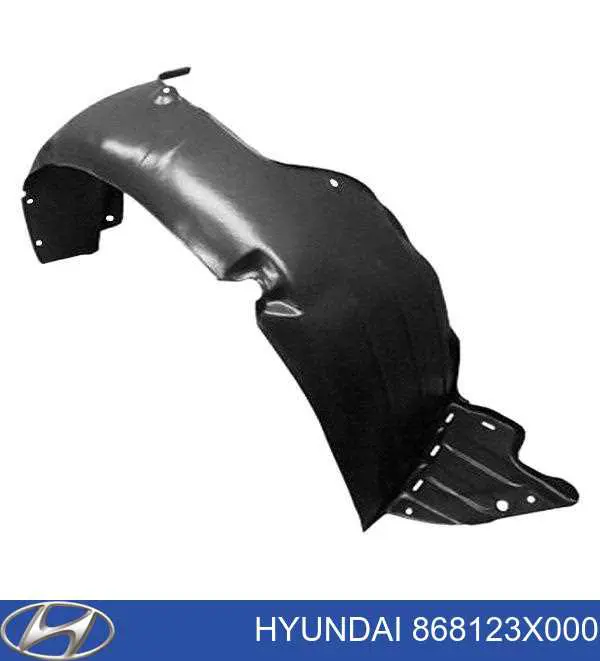 Compre 868123X000 Hyundai/Kia Guarda-barras direito do pára-lama dianteiro