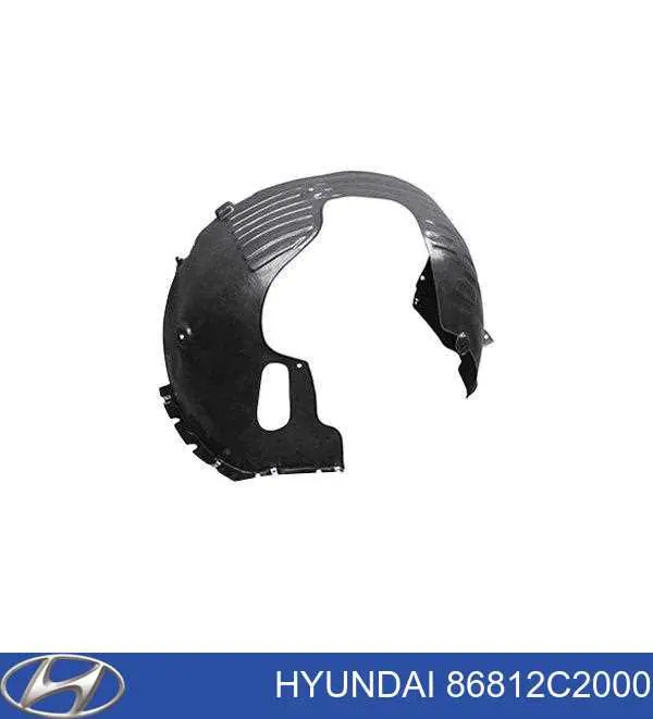 Guarda-barras direito do pára-lama dianteiro Hyundai/Kia 86812C2000 preço, a partir de 31,16 USD