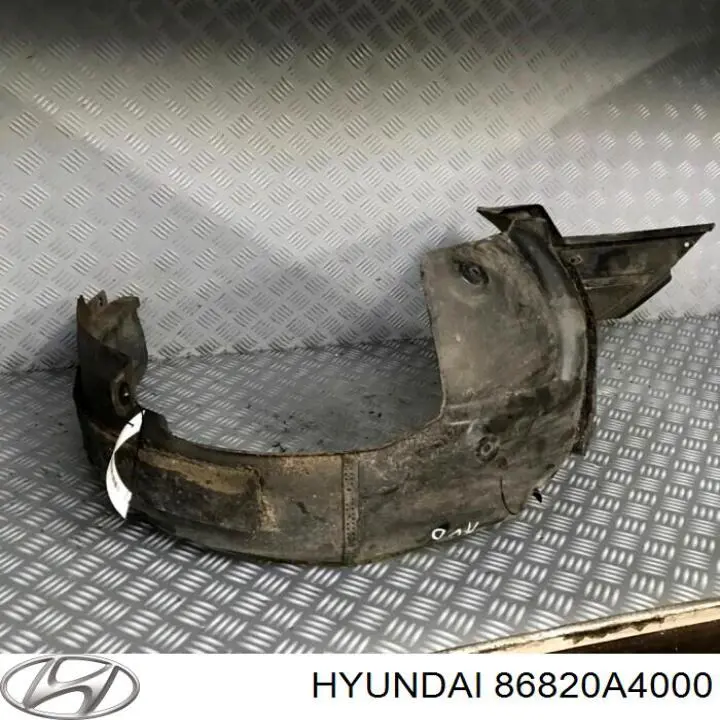 Compre 86820A4000 Hyundai/Kia Guarda-barras direito do pára-lama dianteiro