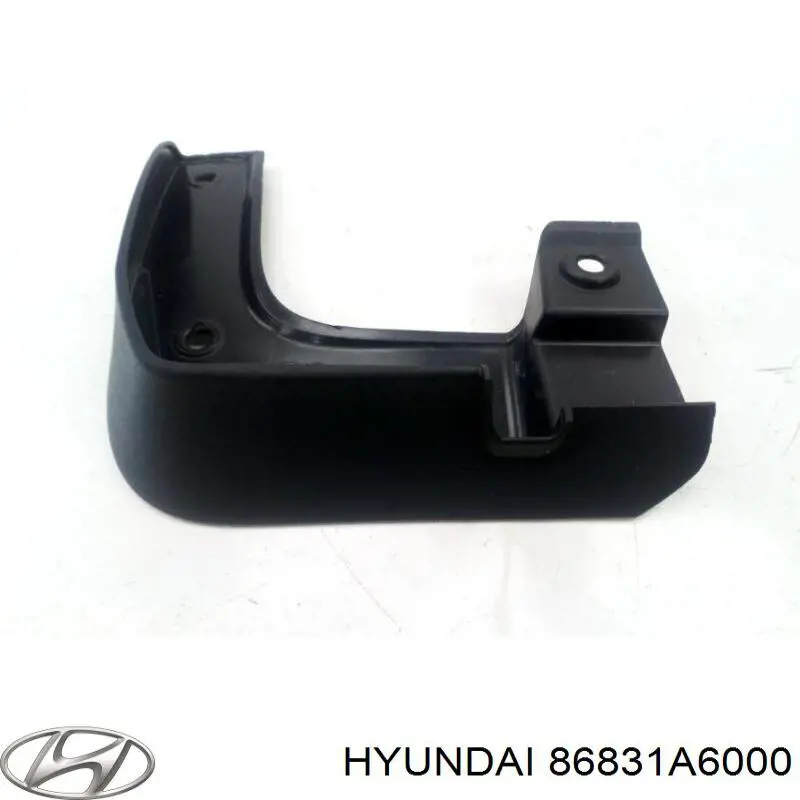 86831A6000 Hyundai/Kia Protetor de lama dianteiro esquerdo