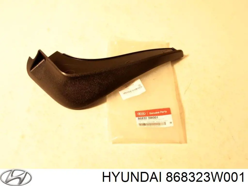 868323W001 Hyundai/Kia Protetor de lama dianteiro direito