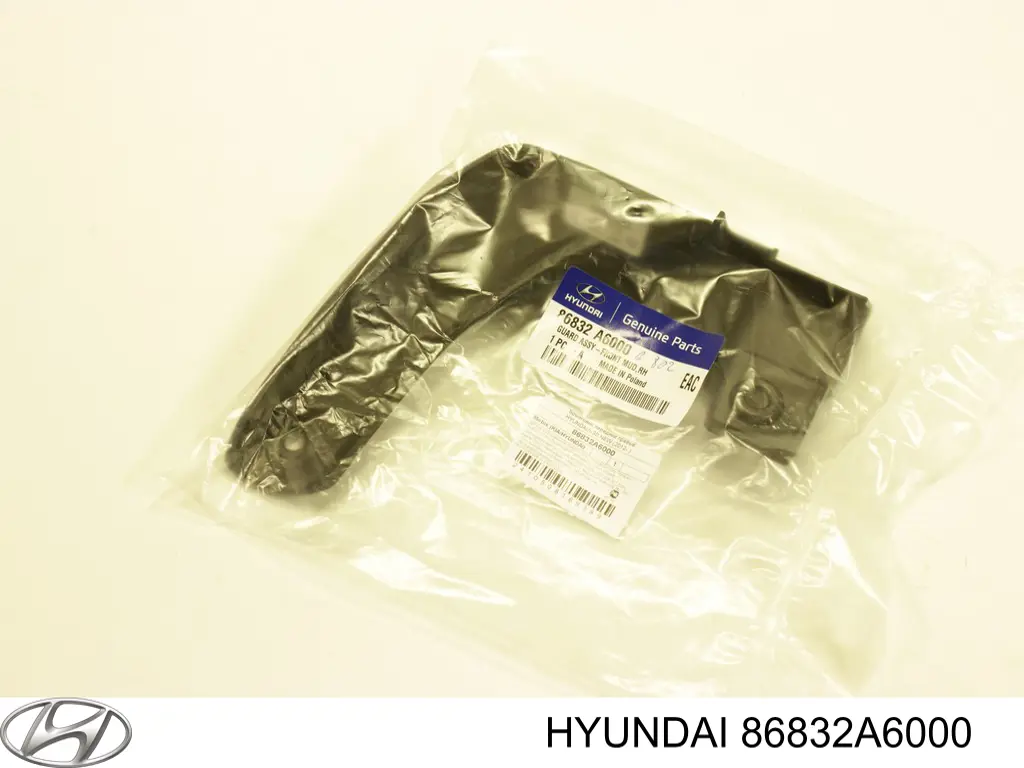 Protetor de lama dianteiro direito Hyundai/Kia 86832A6000 preço, a partir de 29,14 USD