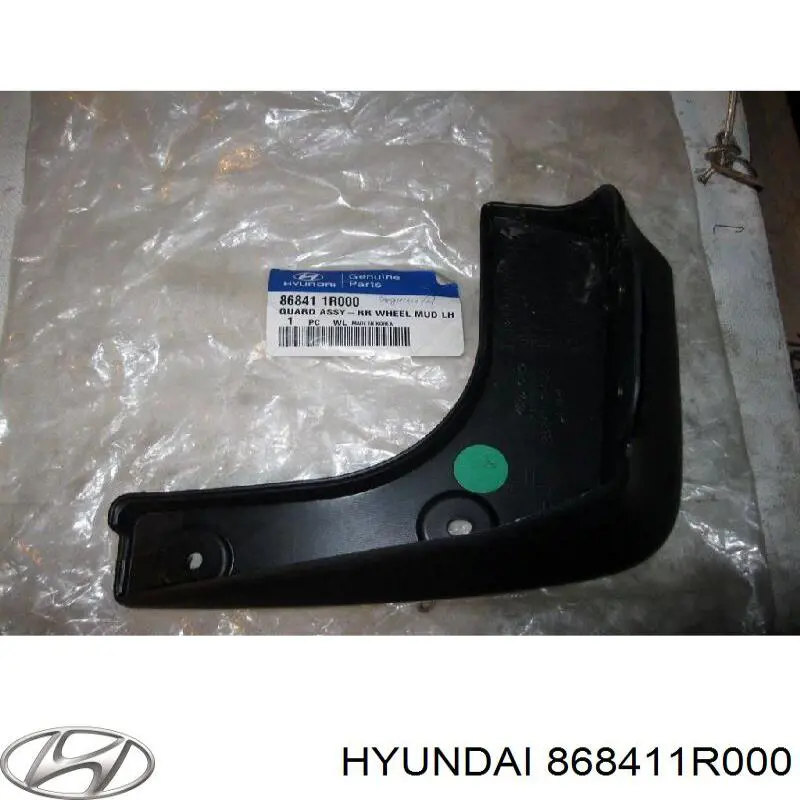 868411R000 Hyundai/Kia Protetor de lama traseiro esquerdo