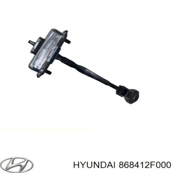 868412F000 Hyundai/Kia Guarda-barras do pára-lama traseiro esquerdo