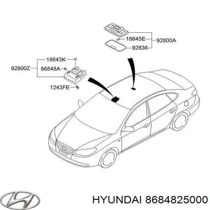 Cápsula (prendedor) de fixação do forro do pára-choque do pára-lama dianteiro Hyundai/Kia 8684825000 preço, a partir de 1,93 USD
