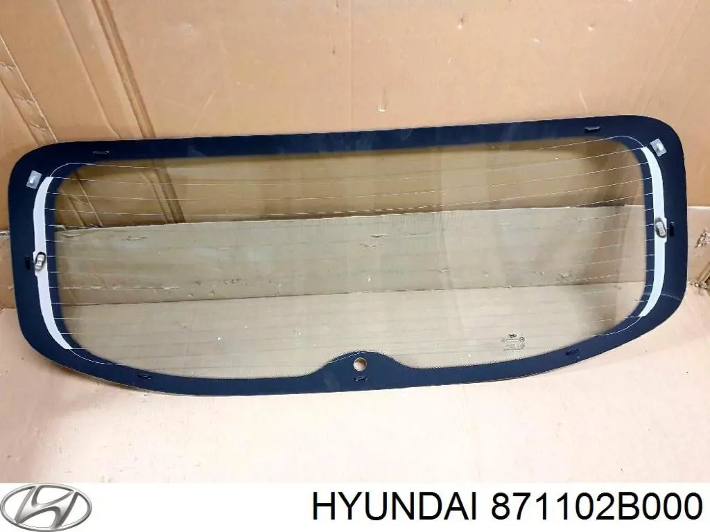 Compre 871102B000 Hyundai/Kia Vidro de porta-malas de 3ª/5ª porta traseira (de tampa de alcapão)