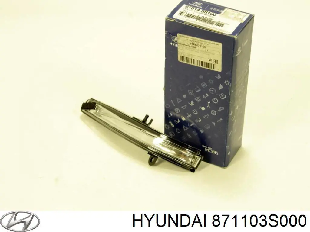 871103S000 Hyundai/Kia Vidro traseiro