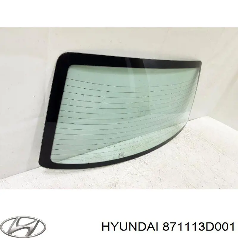  Vidro traseiro Hyundai Sonata IV sedan (EU4) (2001 - 2005) IV