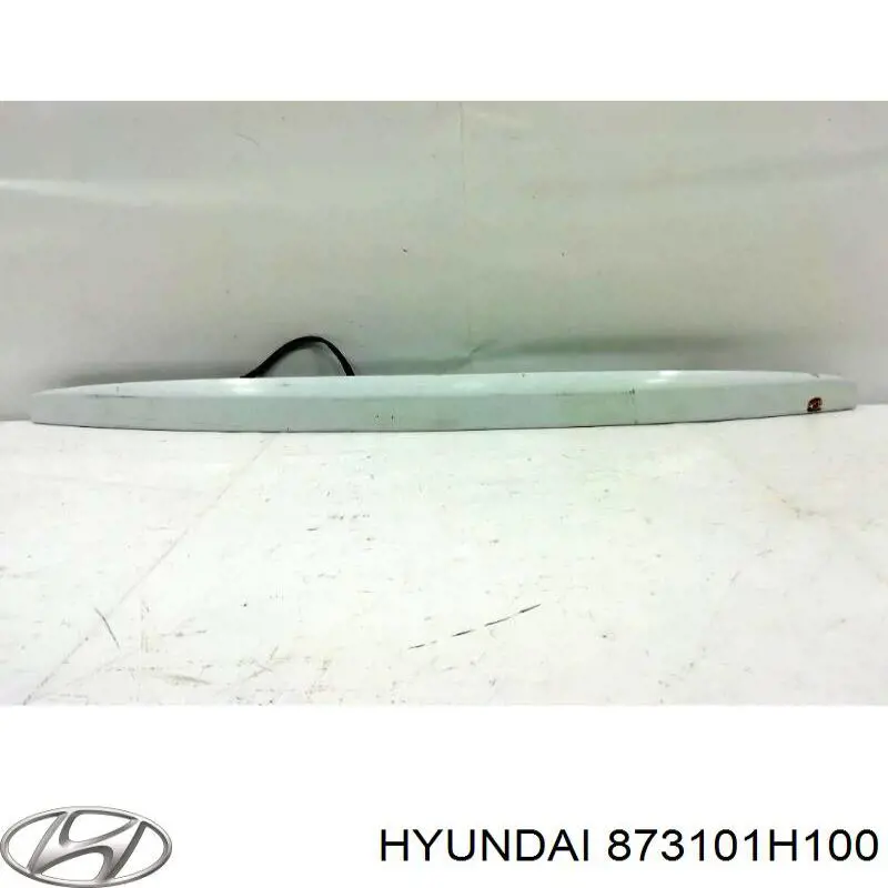873101H100 Hyundai/Kia Moldura da porta traseira (de 3º/5º bagageiro)