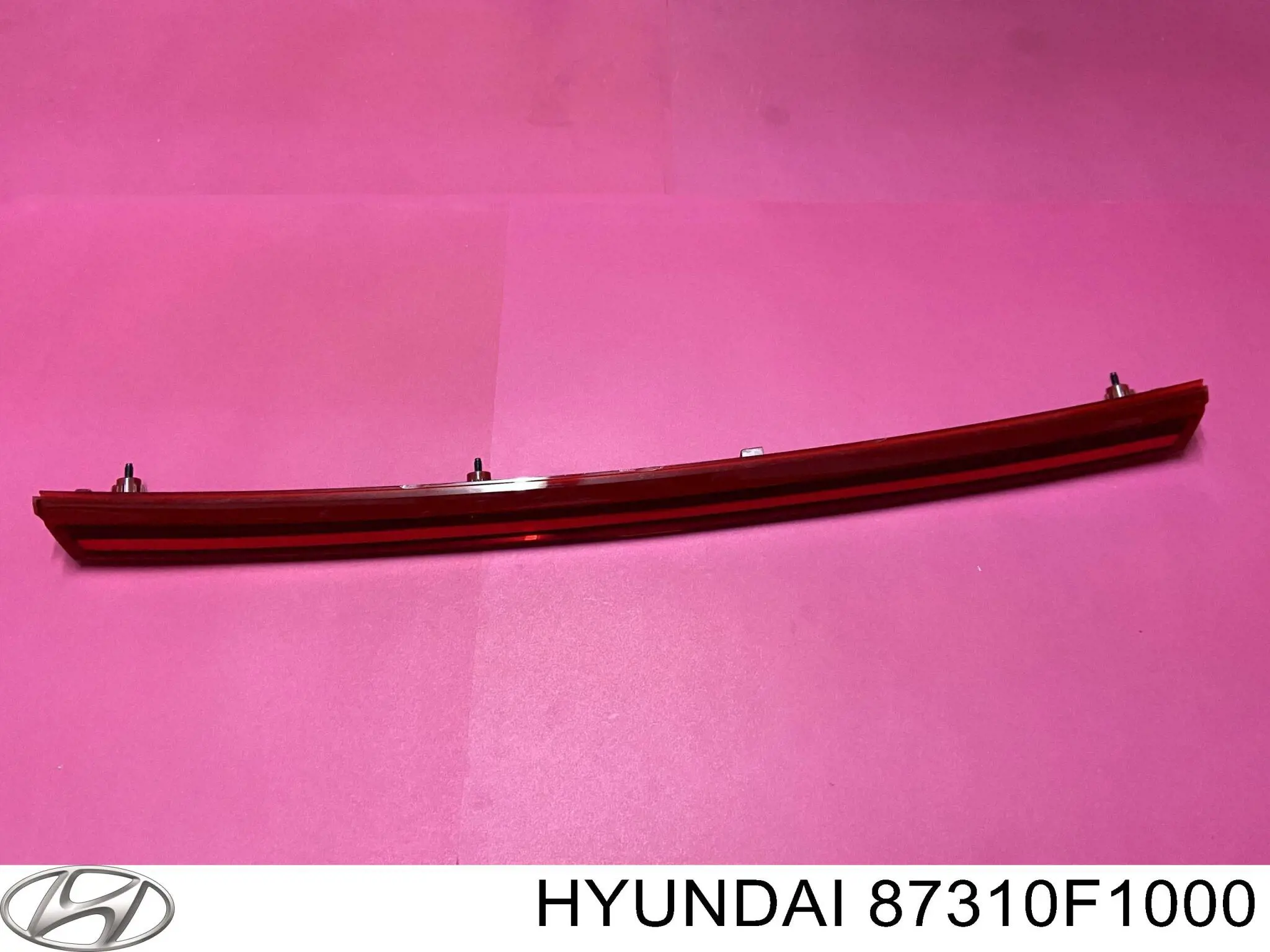 87310F1000 Hyundai/Kia Moldura de tampa de porta-malas