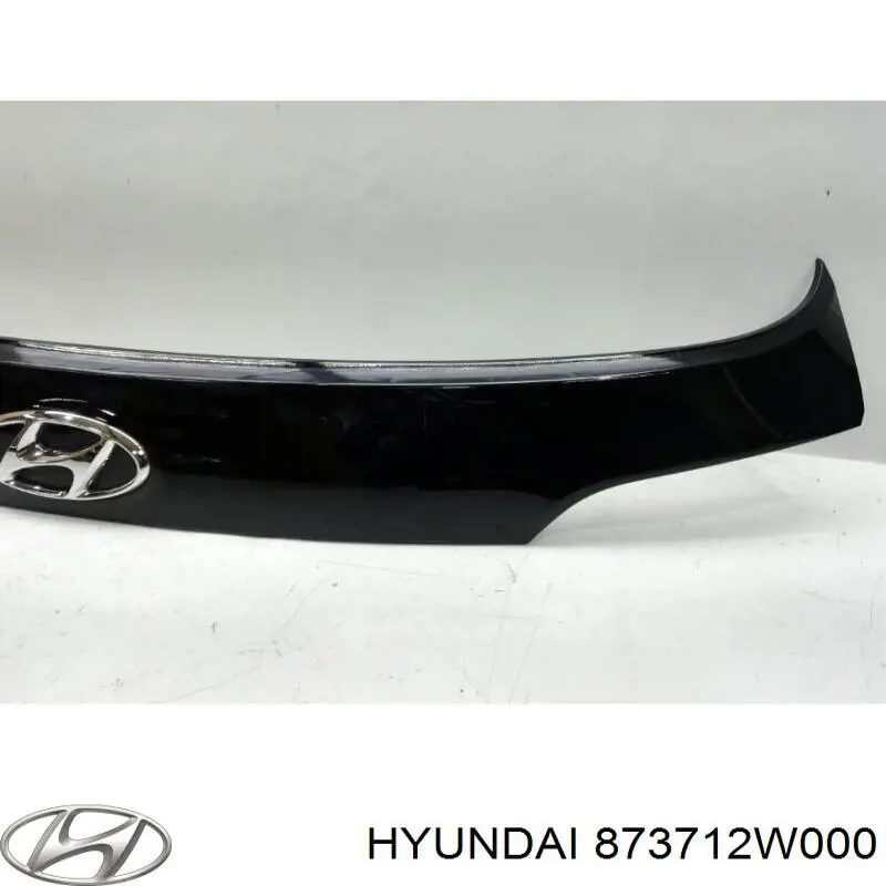 873712W000 Hyundai/Kia Placa sobreposta de porta-malas (de 3ª/5ª porta traseira)