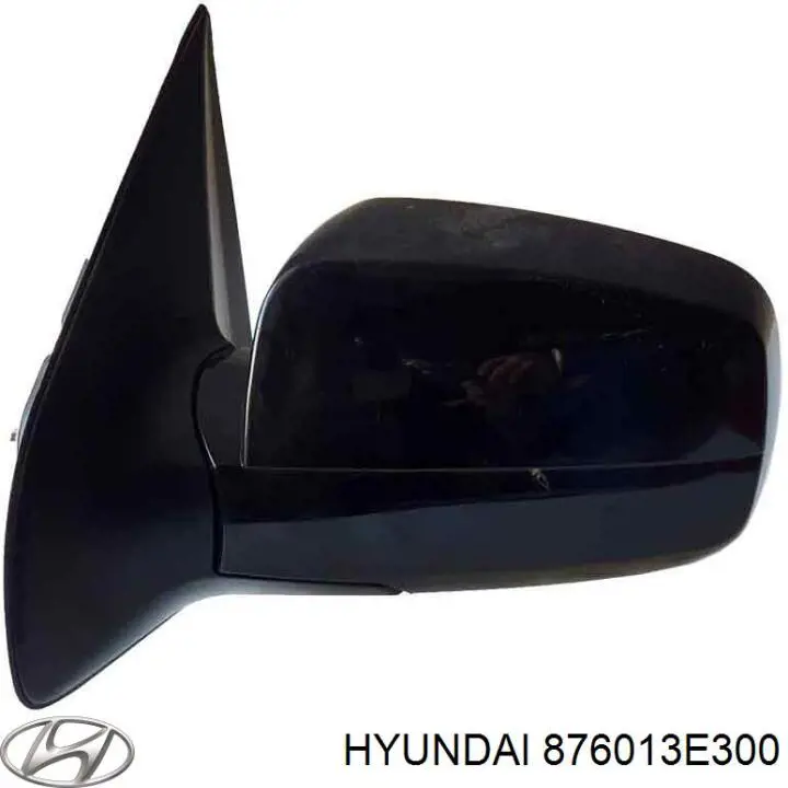 876013E300 Hyundai/Kia Espelho de retrovisão esquerdo