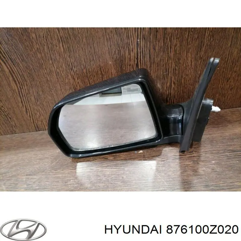 876100Z020 Hyundai/Kia Espelho de retrovisão esquerdo