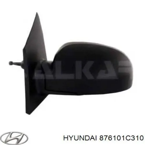 Compre 876101C310 Hyundai/Kia Espelho de retrovisão esquerdo